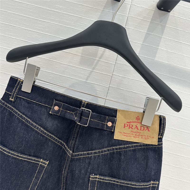 Pra*a denim mini skirt replica d&g clothing