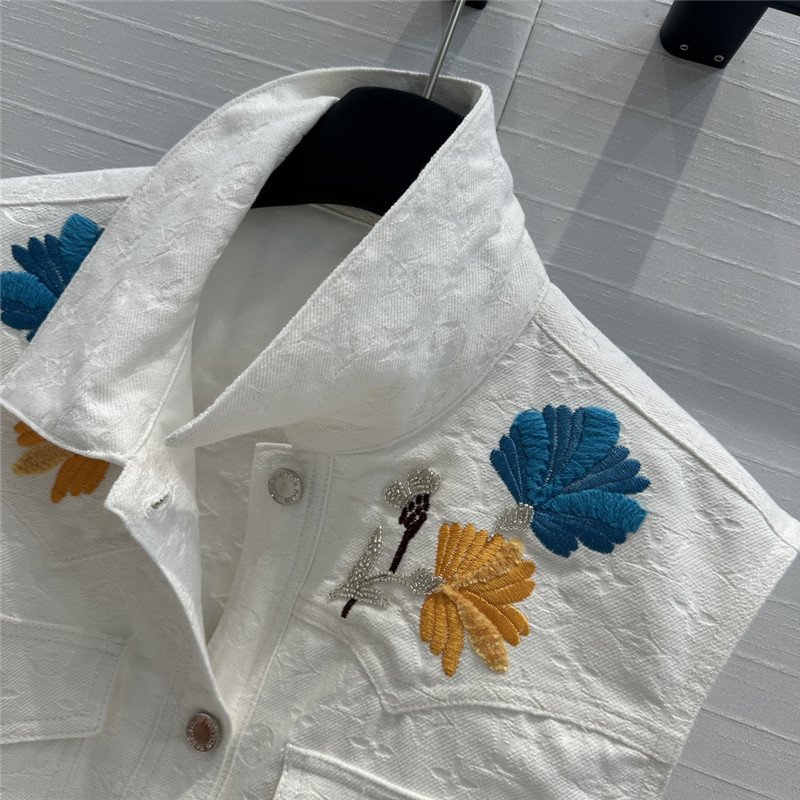 l0vis Vvtt0n lv denim vest jacket replicas clothes