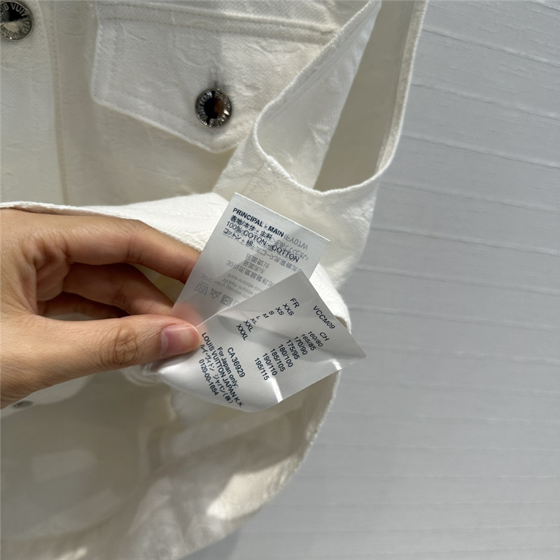 l0vis Vvtt0n lv denim vest jacket replicas clothes