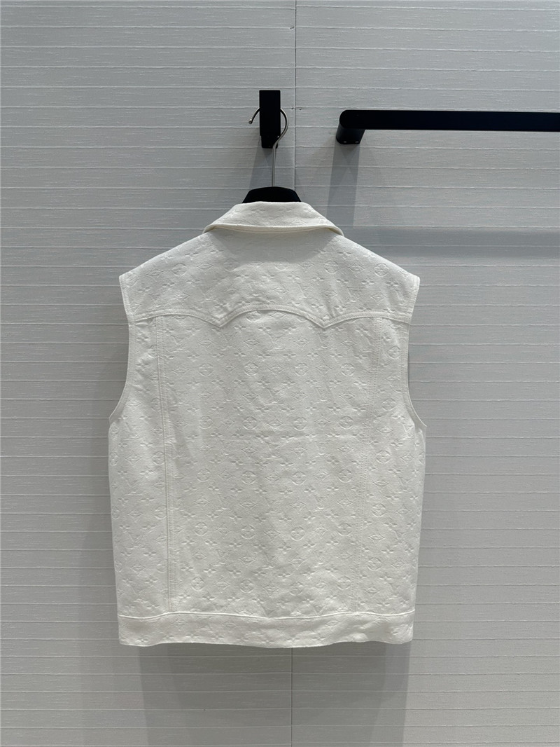 l0vis Vvtt0n lv denim vest jacket replicas clothes