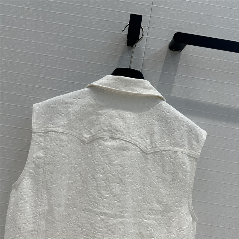 l0vis Vvtt0n lv denim vest jacket replicas clothes