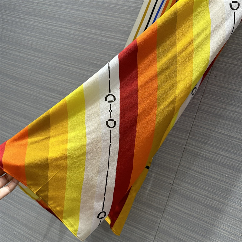 Gvc*1 patchwork printed silk trousers replica d&g clothing