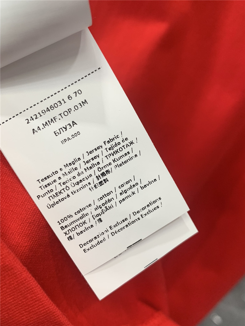 Vanitoo round neck short-sleeved T-shirt replicas clothes