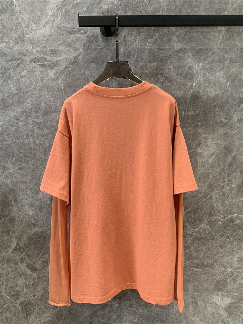acne studios fake two piece t-shirt replica d&g clothing