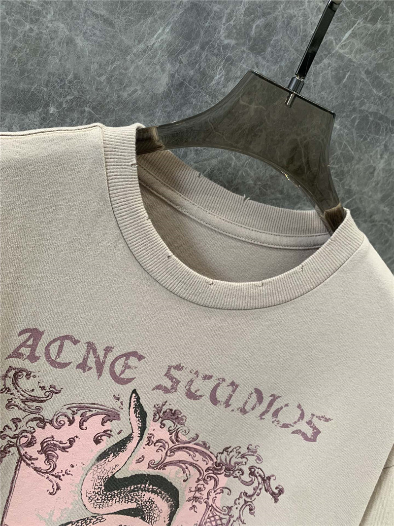 acne studios fake two piece t-shirt replica d&g clothing