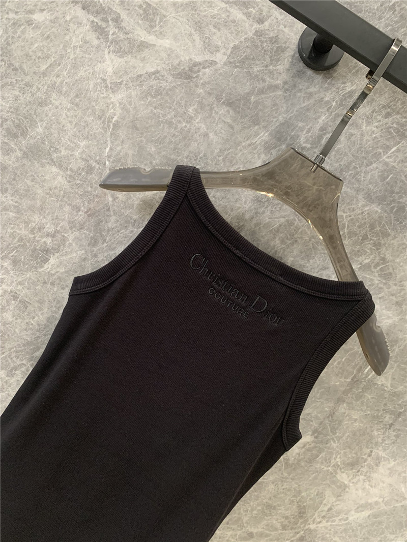 D10r cd bee embroidery casual small vest replicas clothes