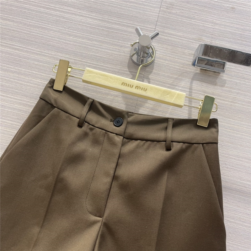 M1um1u hot style straight shorts cheap replica designer clothes