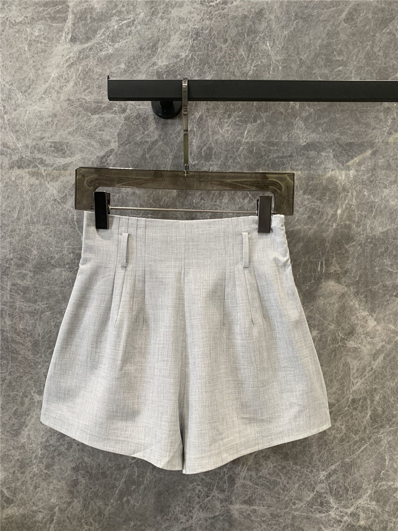 Pra*a high waist catwalk shorts replicas clothes