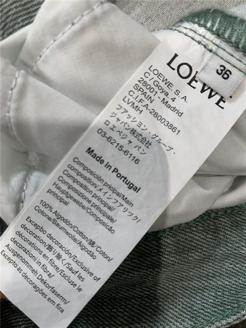 L0ew* vintage straight jeans replica d&g clothing