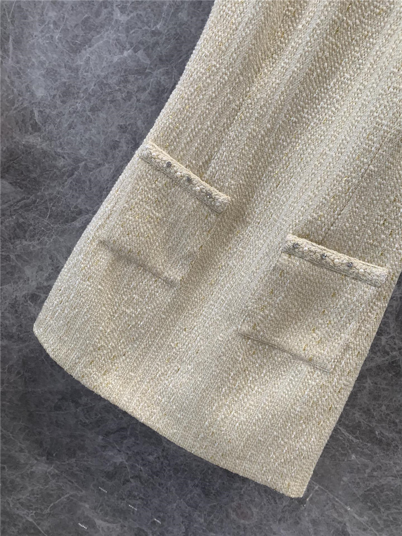 Ch**el woolen sleeveless vest dress replica clothes