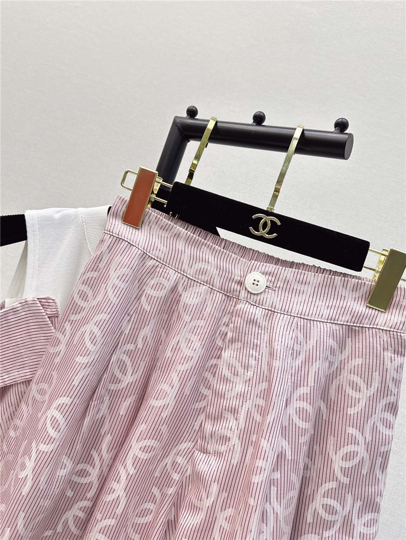 Ch**el new logo print suit replica clothing sites