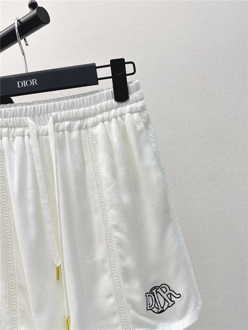 D10r embroidered logo patchwork lace series suit replicas clothes