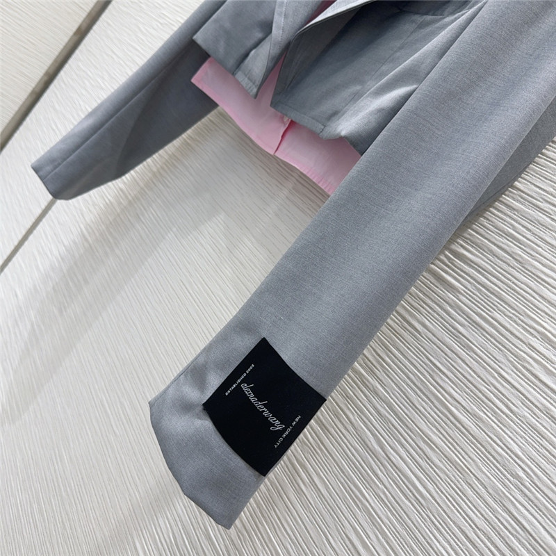 A1exa*der wang classic fake two piece suit replicas clothes