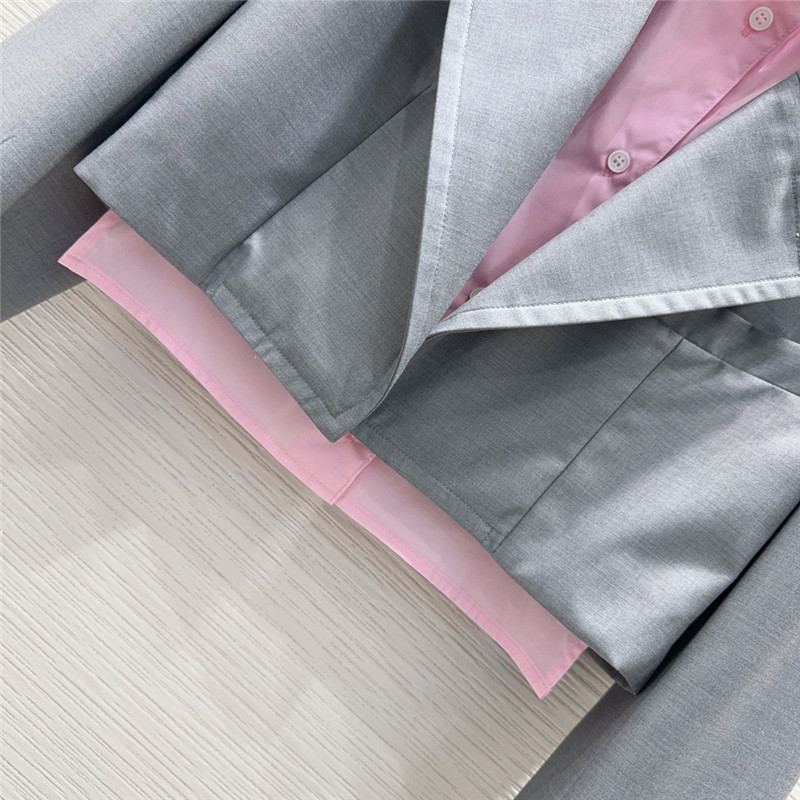 A1exa*der wang classic fake two piece suit replicas clothes