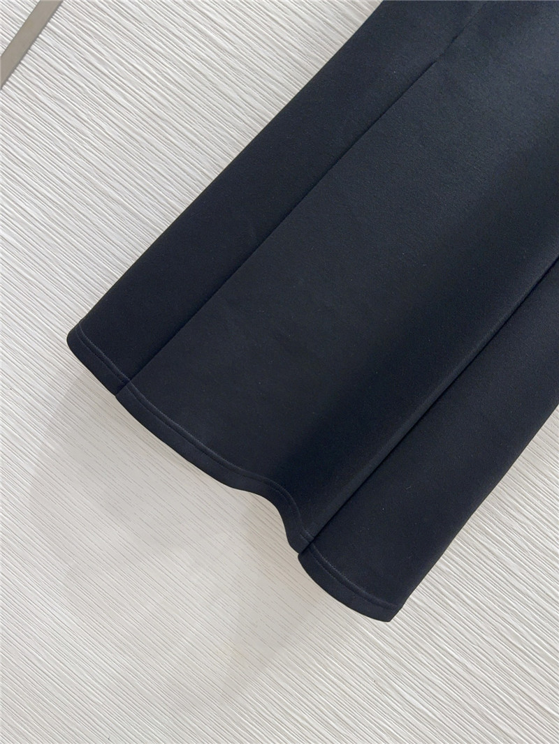 Gvc*1 ribbed contrast ribbon polo dress replica clothes