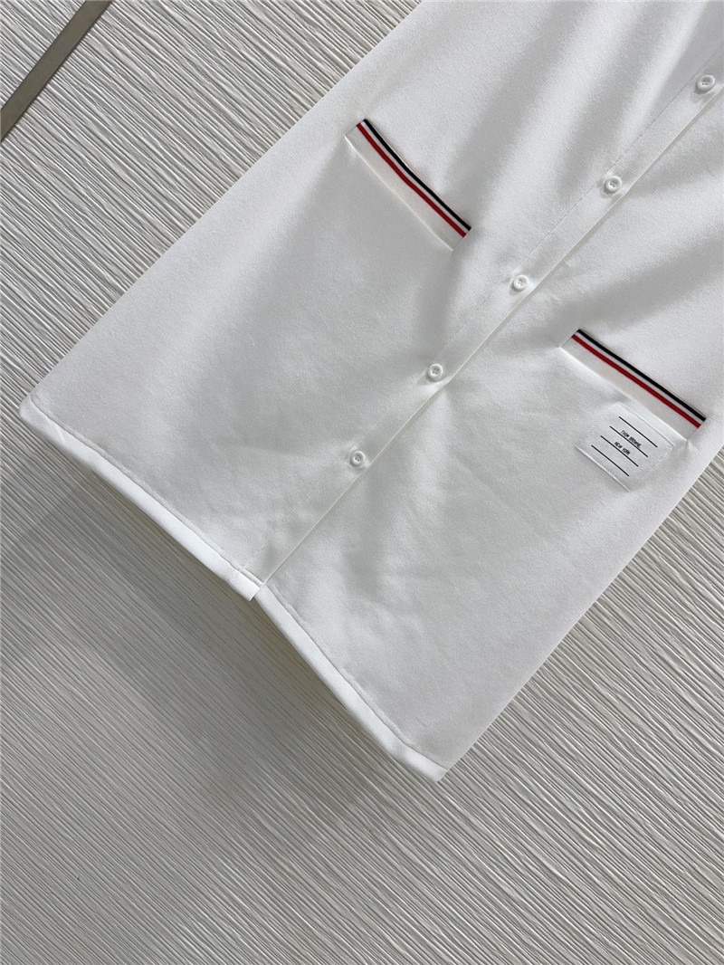 THOM BROWNE sleeveless vest polo skirt replica clothing