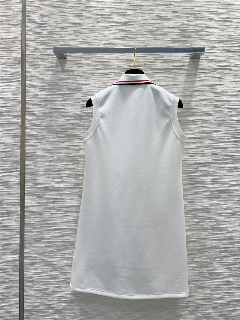 THOM BROWNE sleeveless vest polo skirt replica clothing