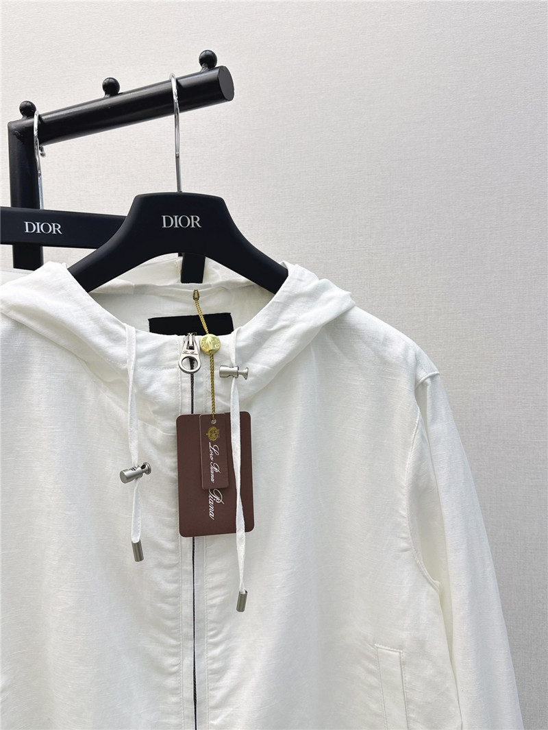 L0r0 P1ana hooded jacket + shorts set replica clothing sites