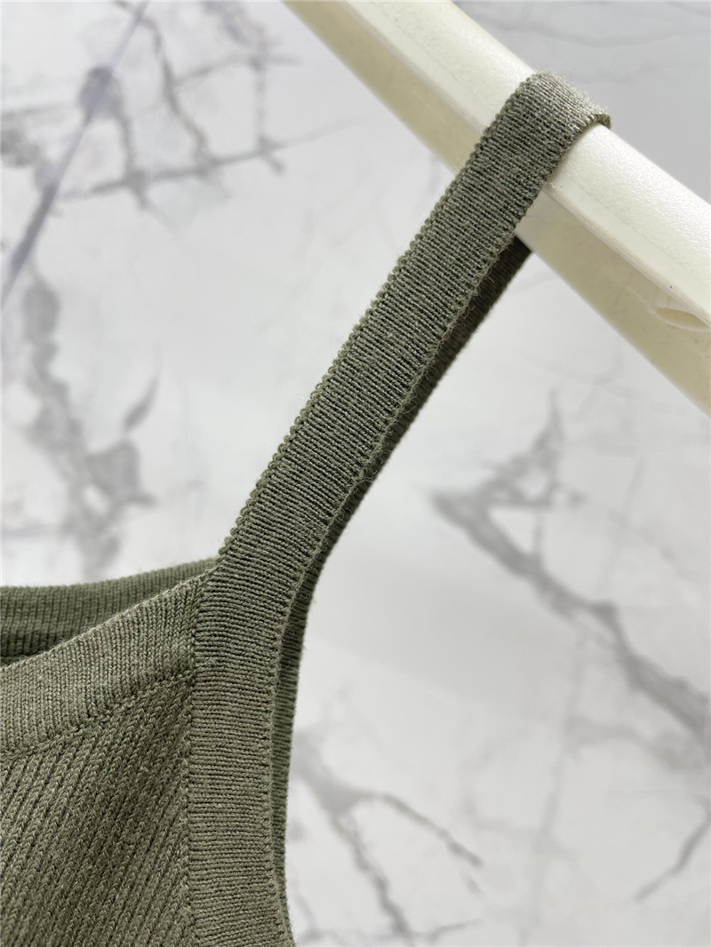 L0ew* embroidered logo camisole replicas clothes