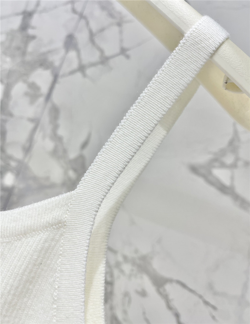 L0ew* embroidered logo camisole replicas clothes