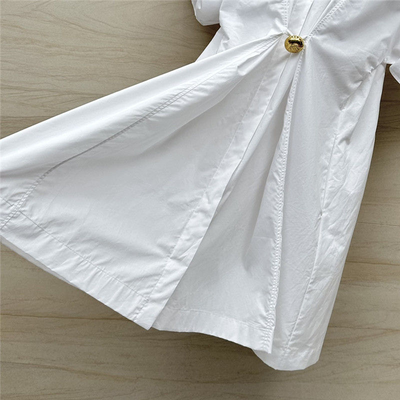 L0ew* waist button dress replica clothes