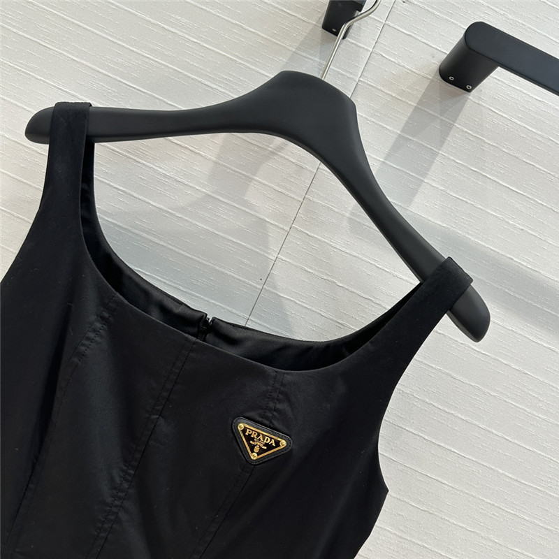 Pra*a suspender midi dress replica clothes