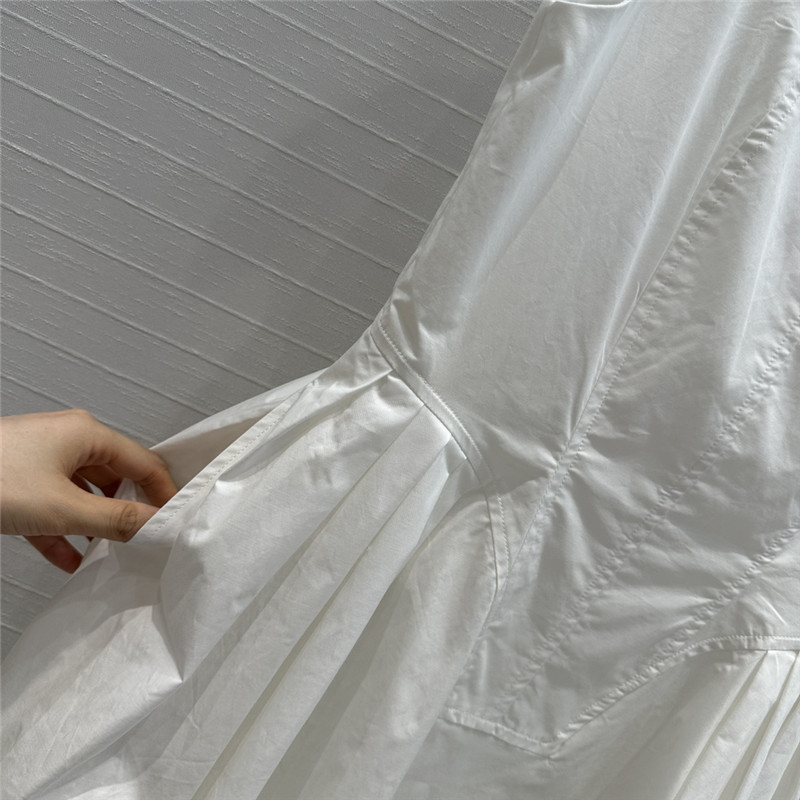 Pra*a suspender midi dress replica clothes