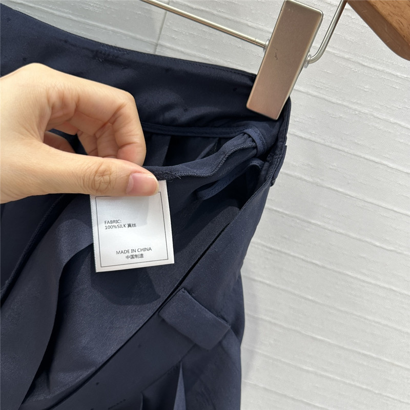 M1um1u silk jacquard short pleated skirt replicas clothes