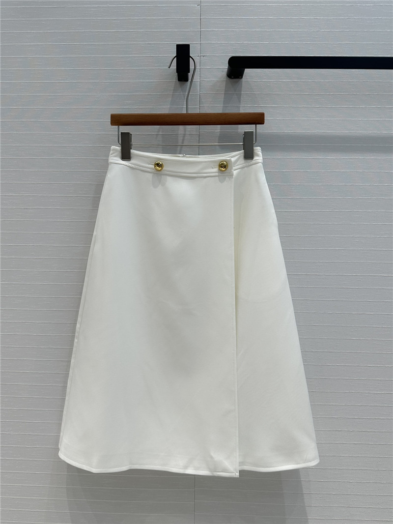 Va1e*ntin0 metal buckle midi skirt replica clothing sites