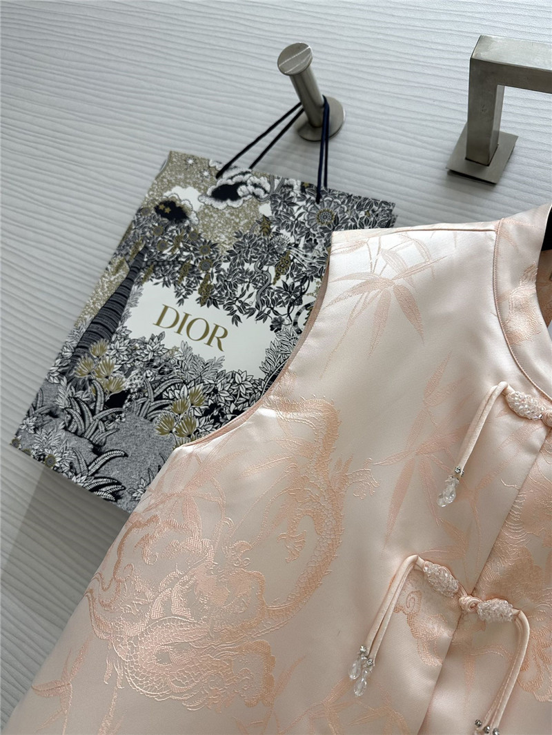 D10r single breasted buttoned waistcoat replica clothes