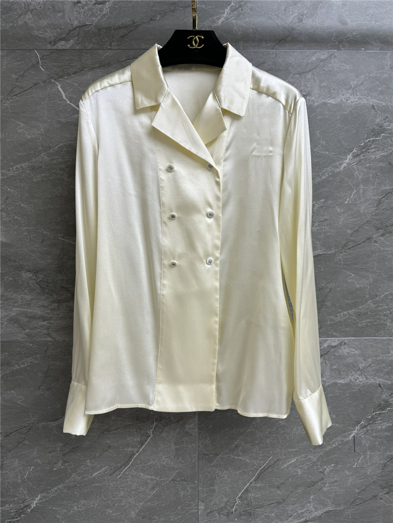 Ch**el satin silk shirt replica d&g clothing
