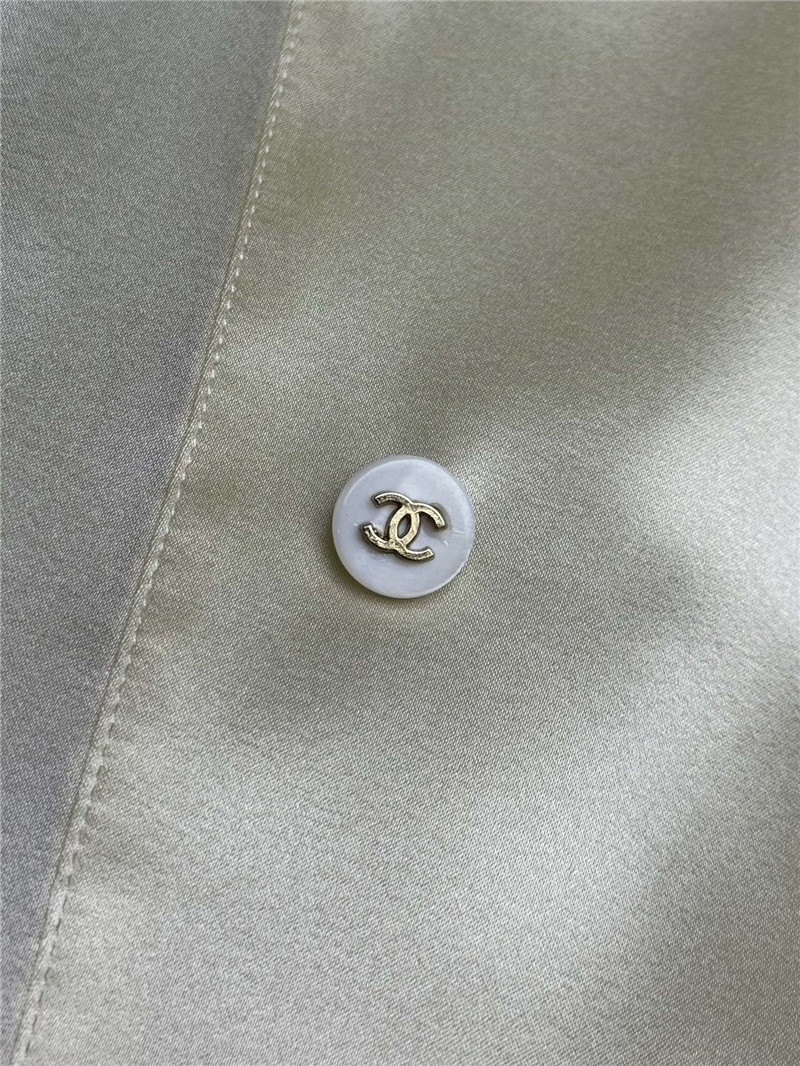 Ch**el satin silk shirt replica d&g clothing