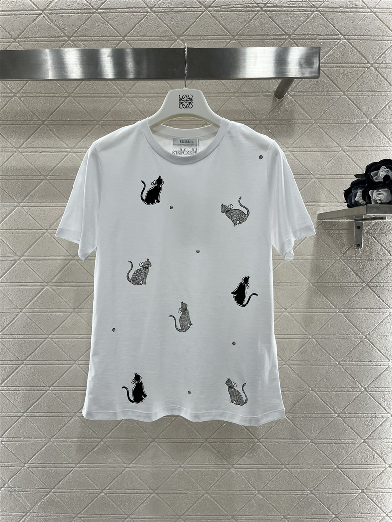 vanitoo hot D1am0nd kitten t-shirt replica designer clothes