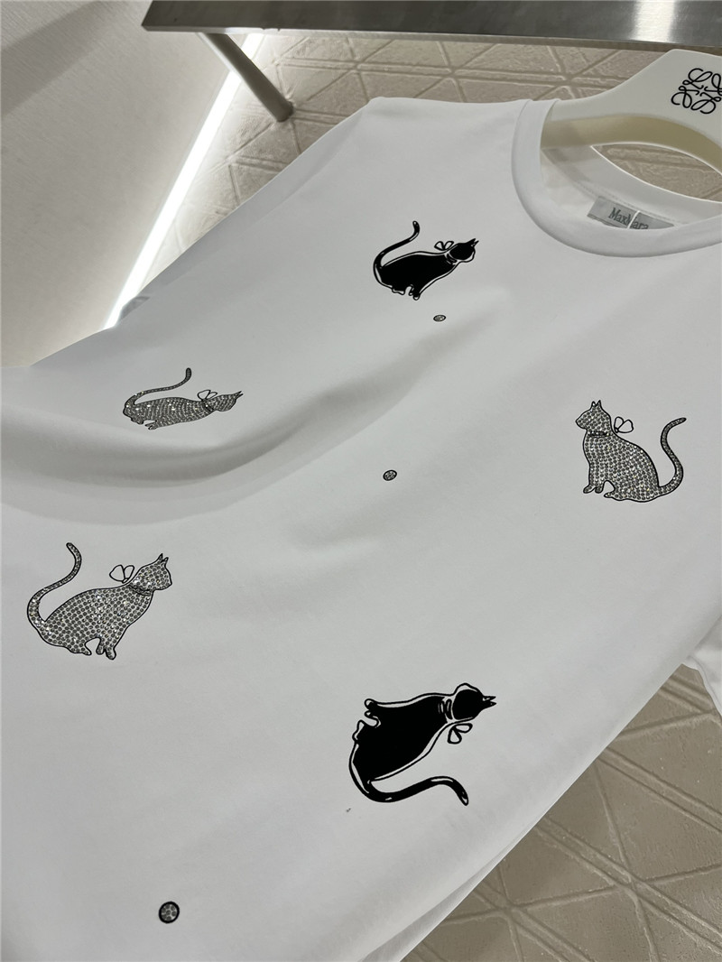 vanitoo hot D1am0nd kitten t-shirt replica designer clothes