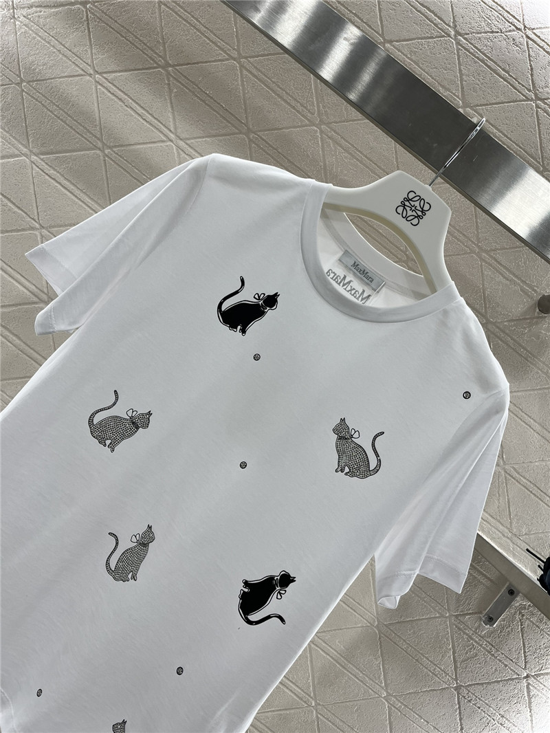 vanitoo hot D1am0nd kitten t-shirt replica designer clothes