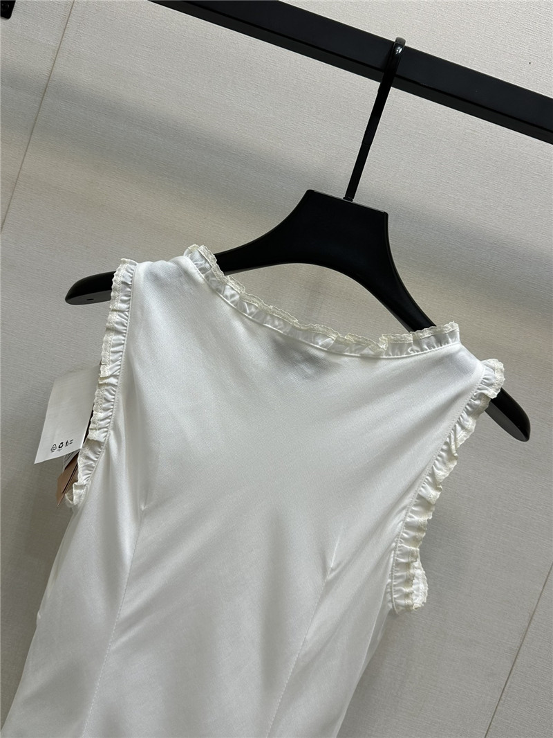 M1um1u lace embroidery dress replica clothes