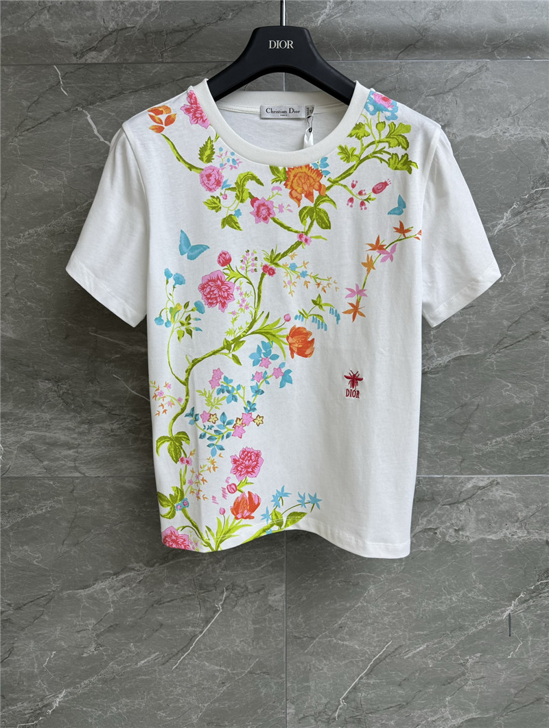 D10r floral print t-shirt replica clothing sites
