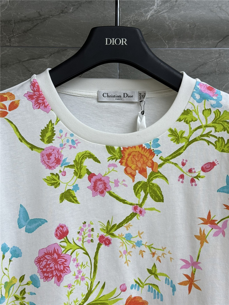 D10r floral print t-shirt replica clothing sites