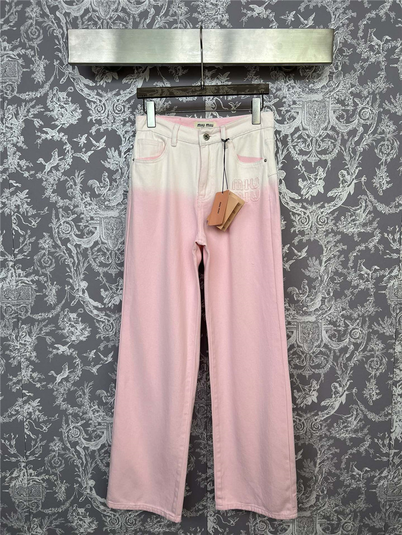 M1um1u new jeans replica d&g clothing