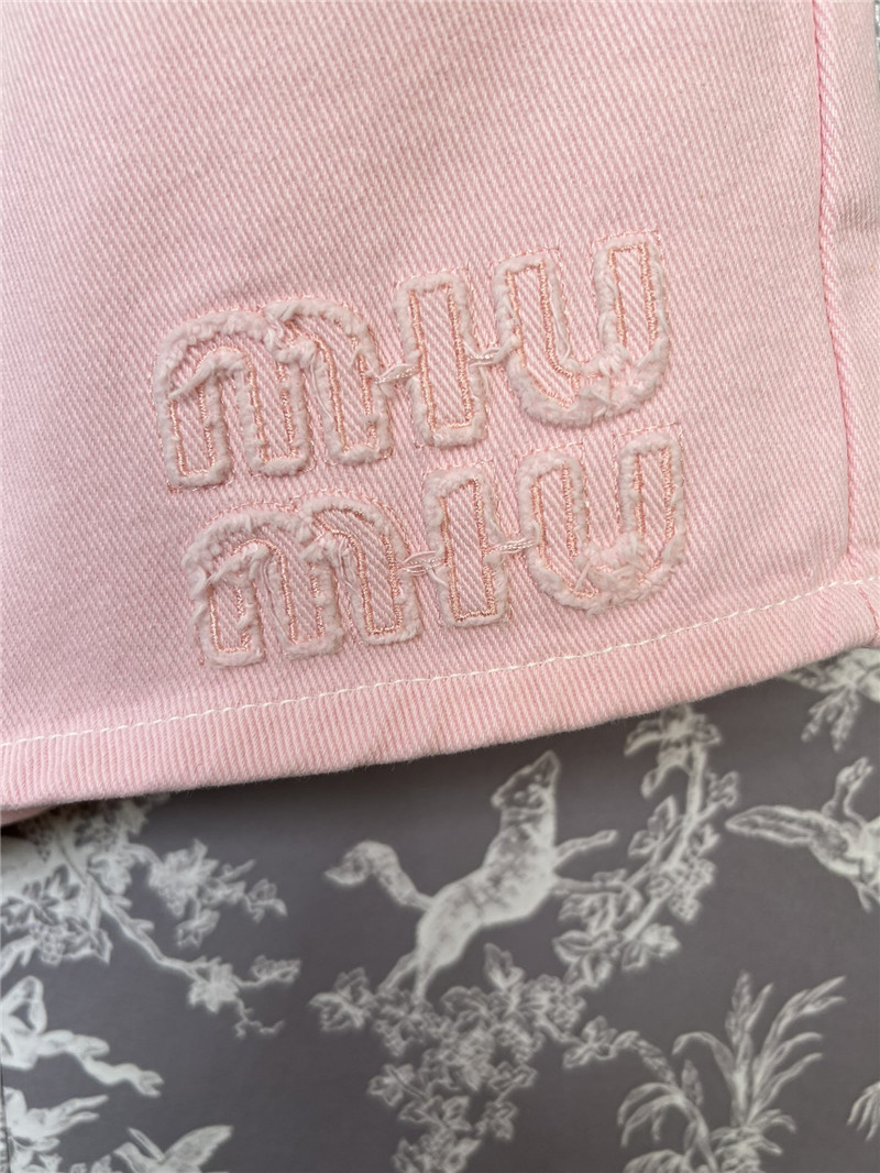 M1um1u new denim shorts replica clothing sites