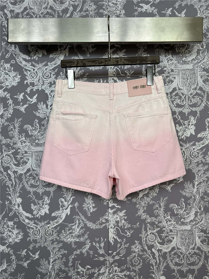 M1um1u new denim shorts replica clothing sites