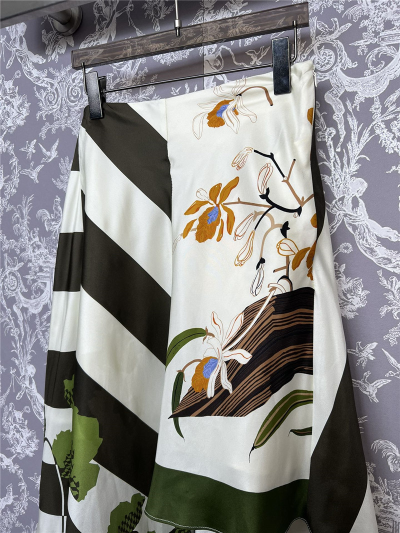 L0ew* new silk irregular skirt replica designer clothes