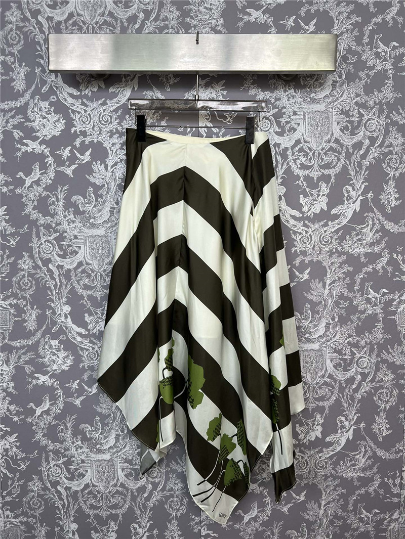 L0ew* new silk irregular skirt replica designer clothes