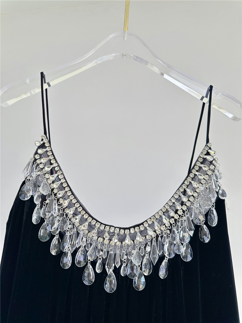 zimm embellished detail suspender dress replicas clothes