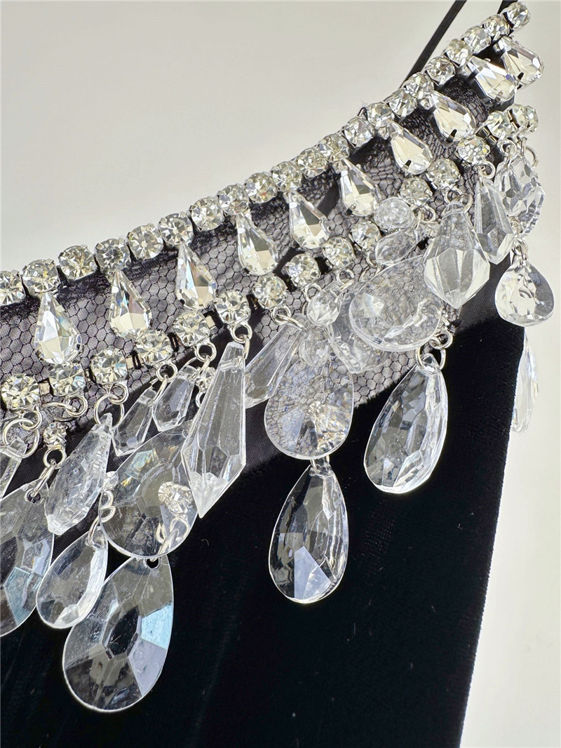 zimm embellished detail suspender dress replicas clothes