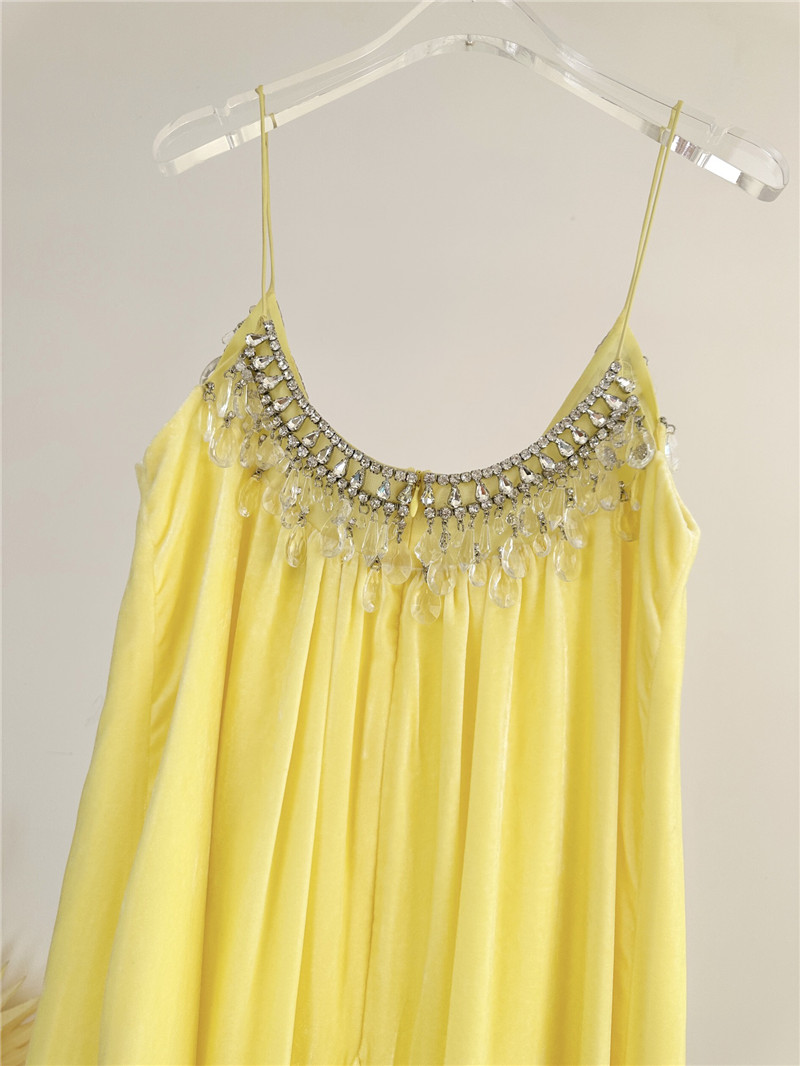 zimm embellished detail suspender dress replicas clothes