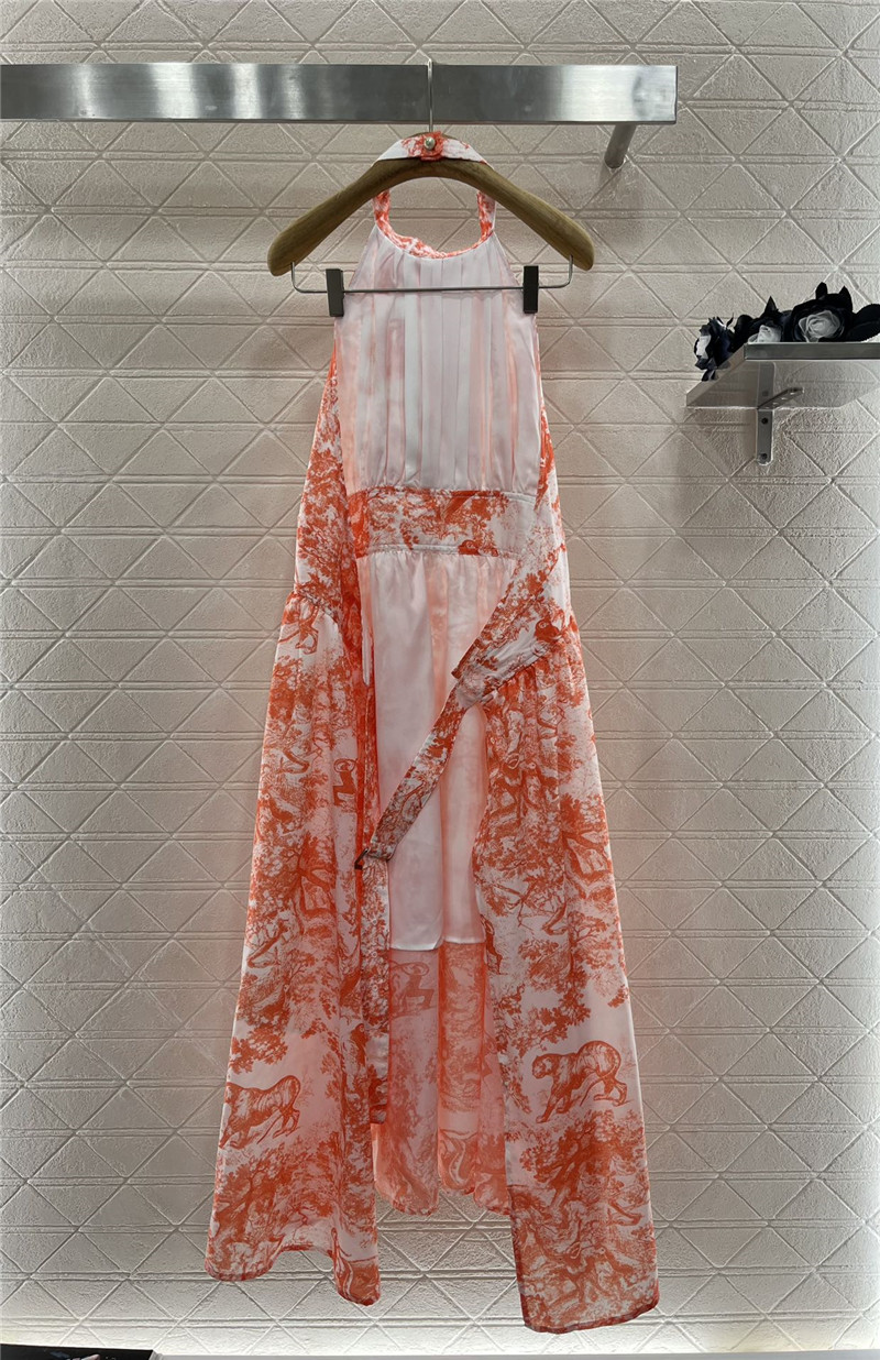 D10r halterneck one piece dress replica clothes