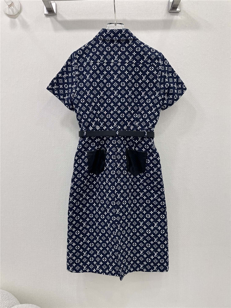 l0vis Vvtt0n lv new denim dress replicas clothes