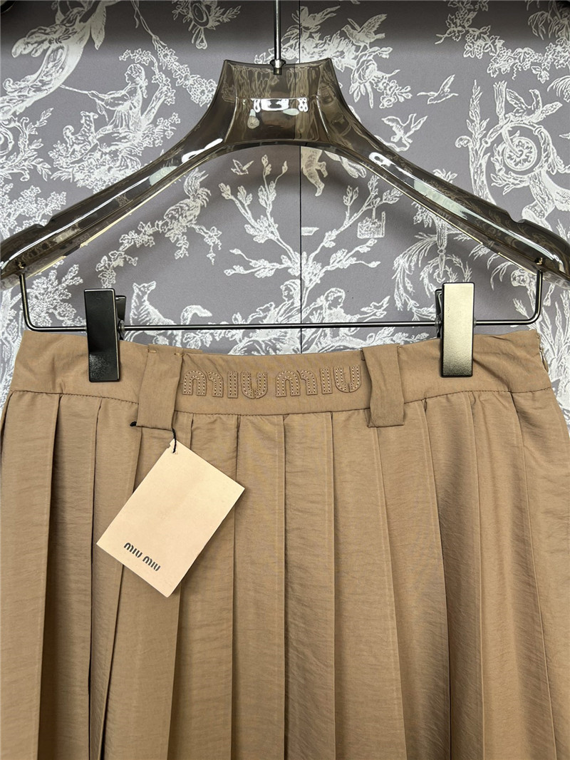 M1um1u new pleated skirt replica designer clothing websites