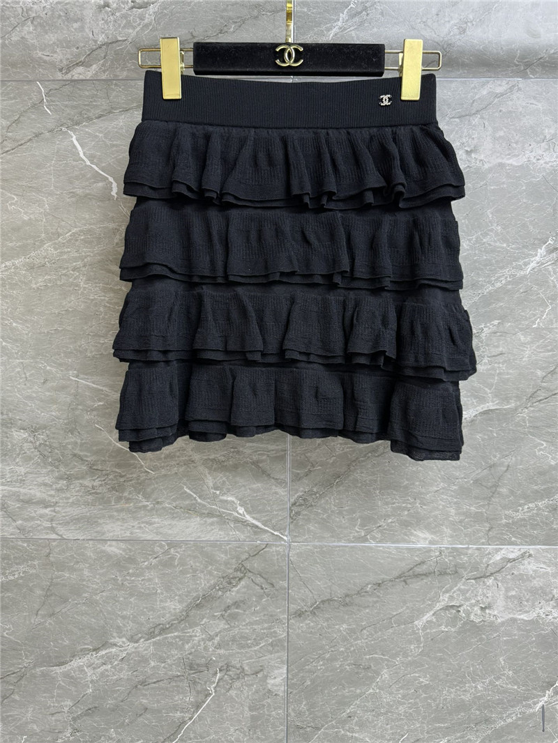 Ch**el knitted cake skirt replica clothing sites
